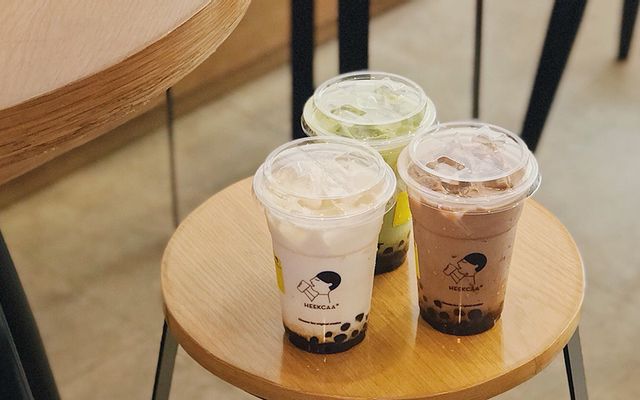 Trà sữa oolong macchiato