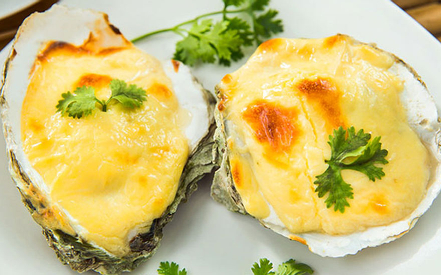 Hàu Phô Mai Đút Lò & Cháo Hàu Sữa