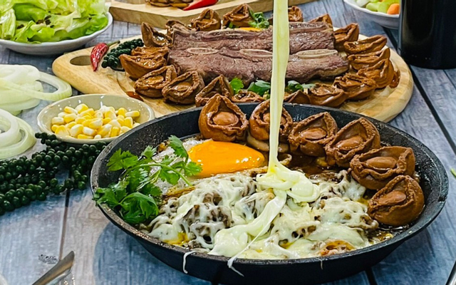 Hàu nướng phô mai 4-5 con/kg