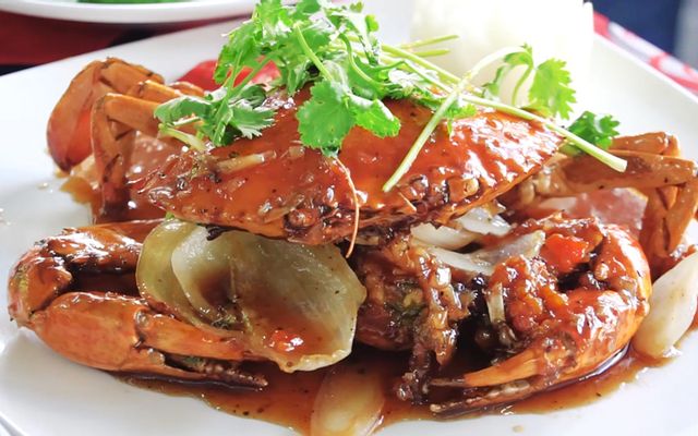 Gỏi xoài tôm khô