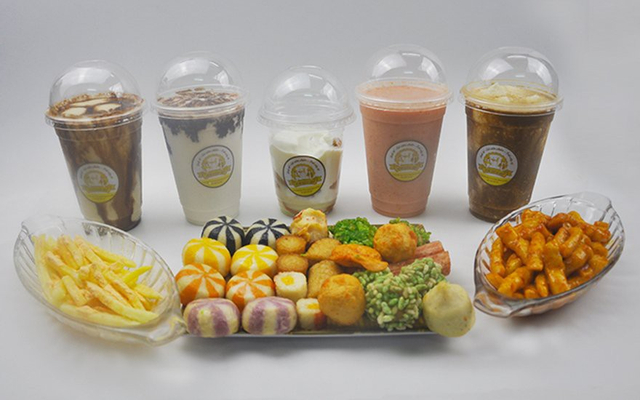 Hai Con Rồ - Sinh Tố, Cá Viên Chiên & Trái Cây Tô