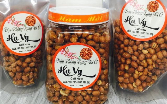 Hạ Vy - Khô Gà Xé & Đậu Phộng Rang Tởi Ớt - Shop Online