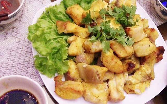 Bún đậu chả cốm
