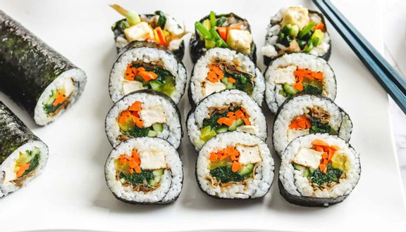 Set Kimpap D + Trà Sữa