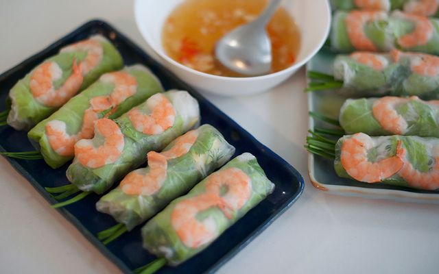 Gỏi Cuốn Tôm Sài Gòn