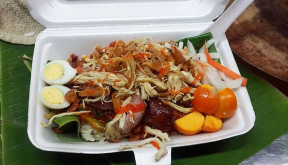 Xôi lòng gà trứng non