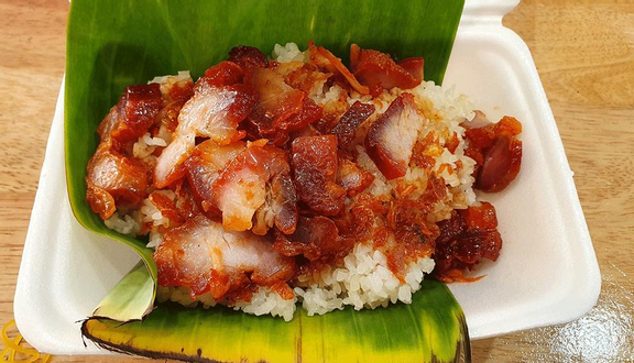 Xôi Gà Xé Chả Jambon