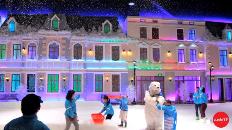 Khu Vui Chơi Trượt Tuyết Snow Town