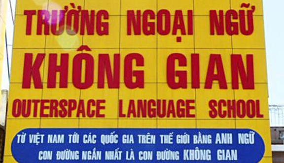 Trường Ngoại Ngữ Không Gian - Quang Trung