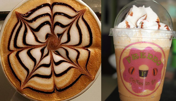 Freddo Take Away coffee