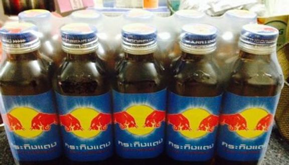 Redbull Thái Chai Thủy Tinh