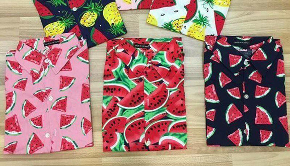 Áo Sơ Mi Trái Cây - Shop Online