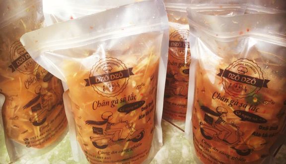 Dzô Dzô - Chân Gà Sả Tắc & Khô Mực Rim - Shop Online