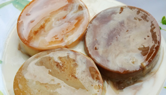 Trà sữa bánh flan