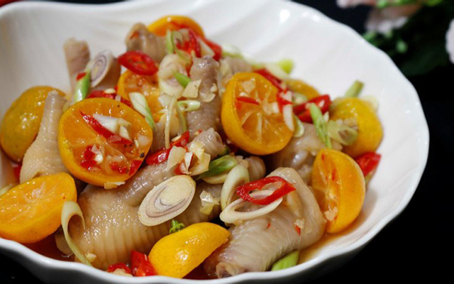 Đồ Ăn Vặt - Chân Gà Sả Tắc