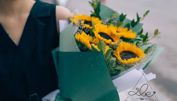 Bó hoa nhập  tone tím hồng