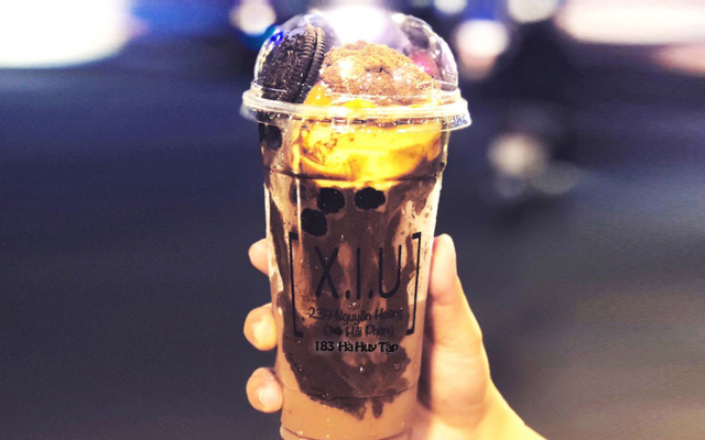 Trà đào cam sả