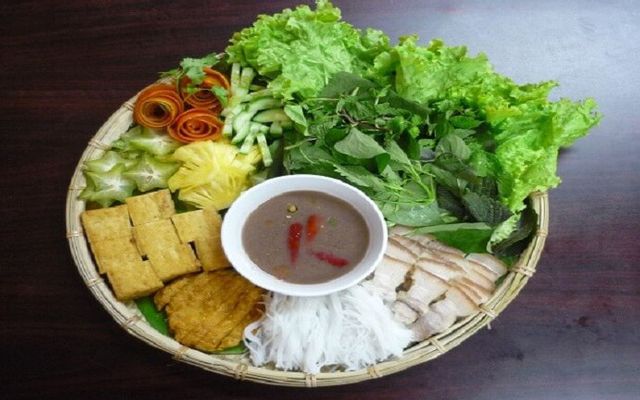 Bún đậu Thịt Bắp Heo