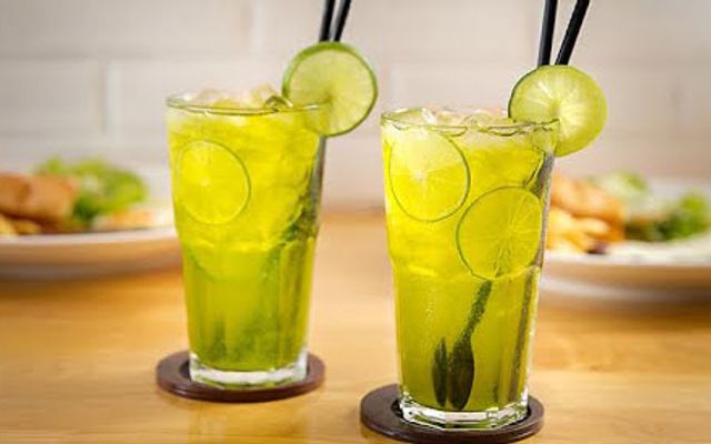Trà đào cam sả