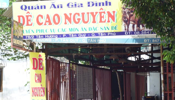 Dê Cao Nguyên - Quán Ăn Gia Đình