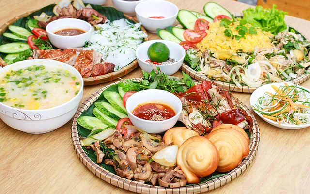Cơm chiên giòn với trứng