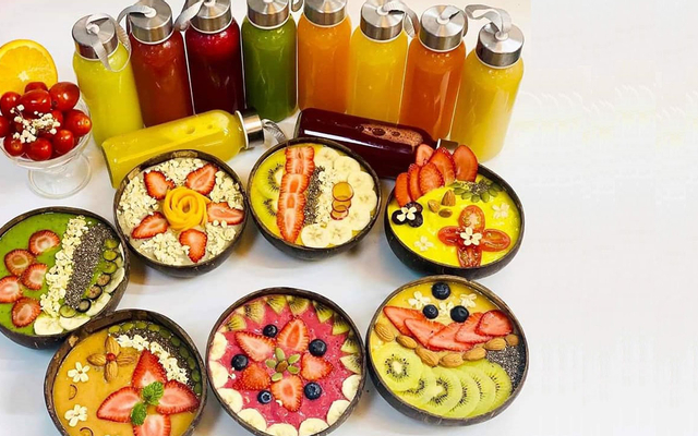 Trà đào cam sả