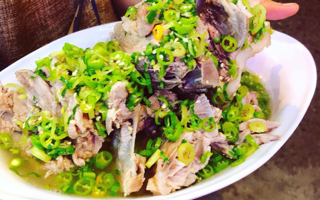 Mực cơm chiên mắm