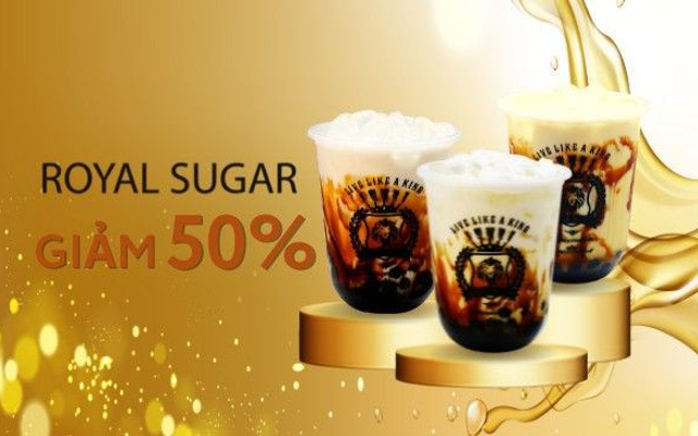 Royal Sugar - Sữa Tươi Trân Châu Đường Đen - Triệu Nữ Vương