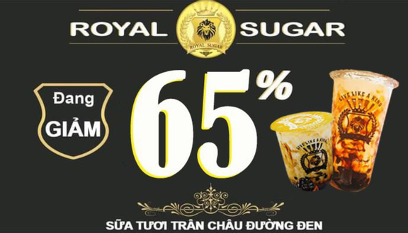 Royal Sugar - Sữa Tươi Trân Châu Đường Đen - Hoàng Diệu