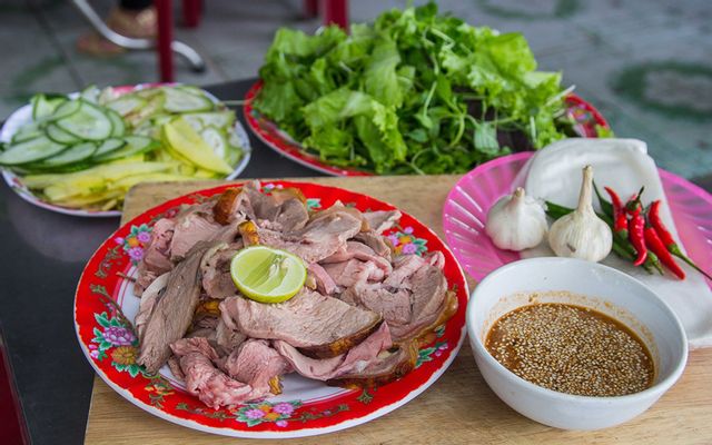 Lá xách bò hấp (Lớn)