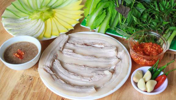 Quảng Xưa - Bánh Tráng Cuốn Thịt Heo Đại Lộc