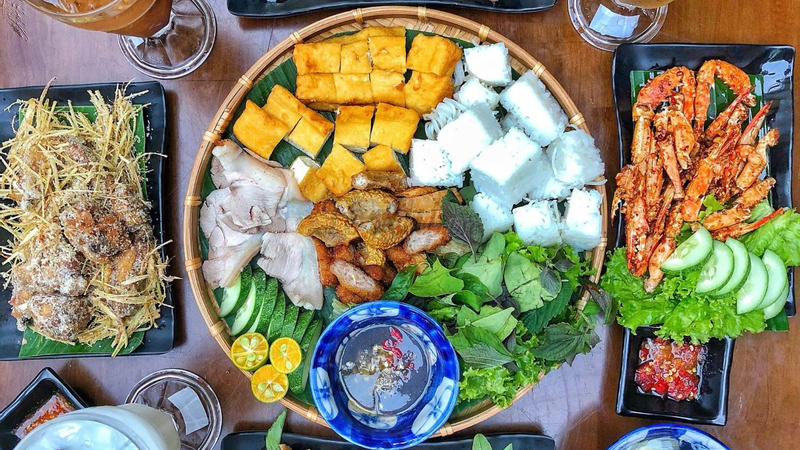 Nấm - Bún Đậu Mắm Tôm