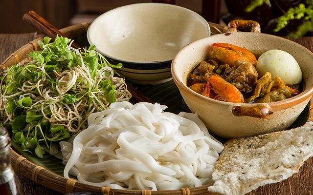 Mỳ quảng  ếch