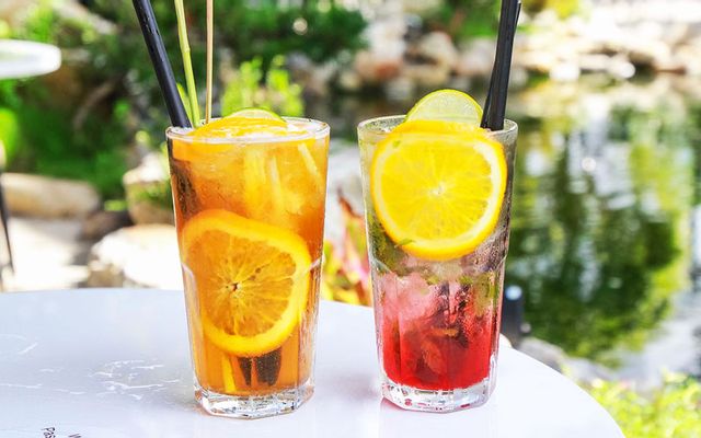 Trà đào cam sả