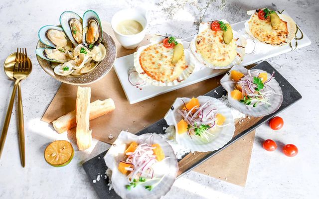 Sò điệp áp chảo