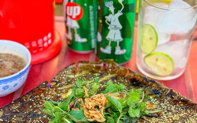 Hoa Mập Quán - Cá Đuối Nướng