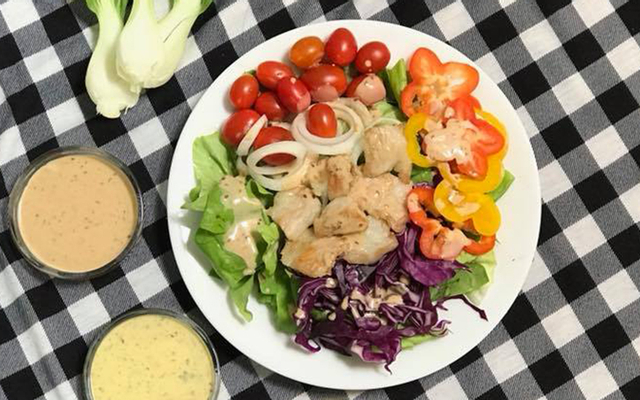 Healthy Food - Đậu Hũ - Salad & Sữa Gạo