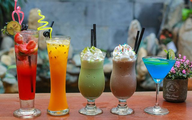 Việt quất smoothie