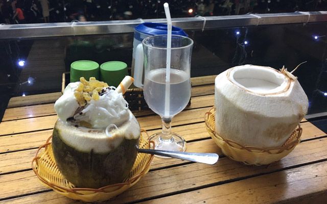 Flan sầu riêng