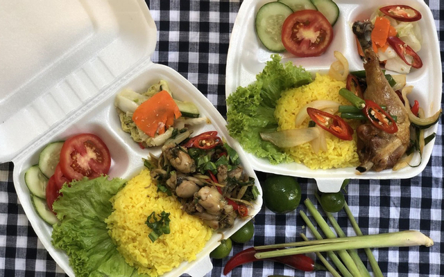 Cơm gà xé ( nhỏ)
