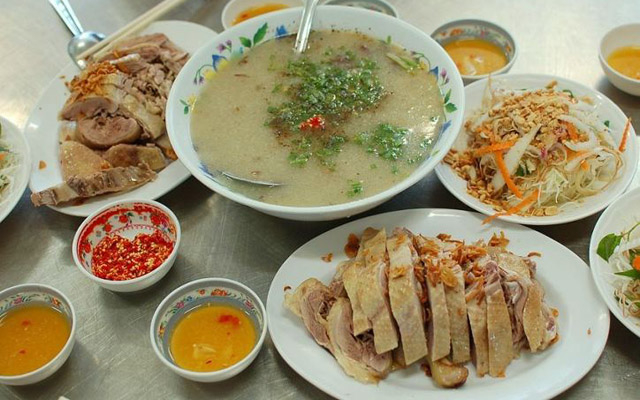 Cháo tim cật