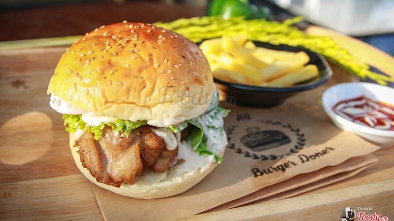 Burger Doner - Hoàng Quân Hotel