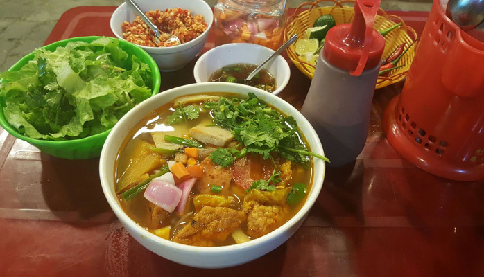Bún chả hấp