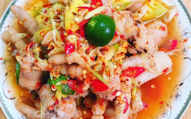 Bếp Nhà Hương - Chân Gà Sả Tắc - Shop Online