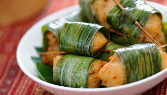 Lạp xưởng nướng