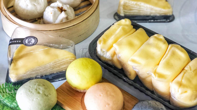 Bánh sầu riêng ngàn lớp (ổ 16cm)