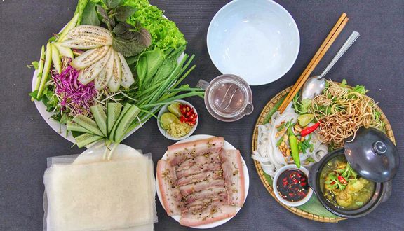 Bánh tráng cuốn thịt heo (3 chỉ) - (chưa bao gồm mỳ lá) phần