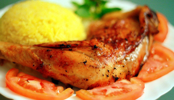 Cơm Gà Xối Mỡ - Bãi Sậy