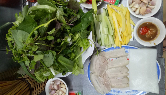 Combo 1: Bánh Tráng Cuốn Thịt Heo Nhỏ + 1 Bún Mắm + 1 Bánh Đập