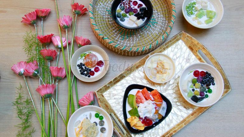 Chè Đậu Trắng Nếp Dẻo